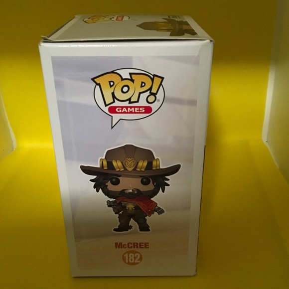 Funko Pop! (3)McCREE/#182 MEI/#180 &SYMMETRA/#179 Overwatch Vinyl Action…